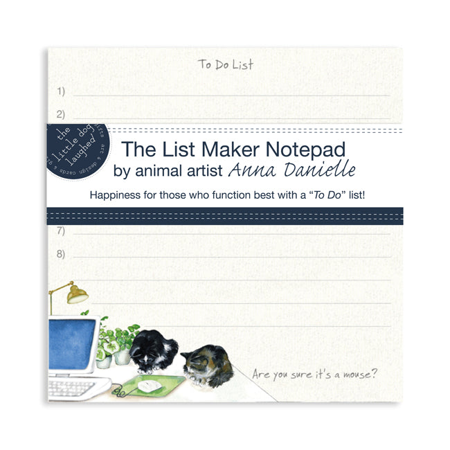 Office Cats The List Maker Notepad