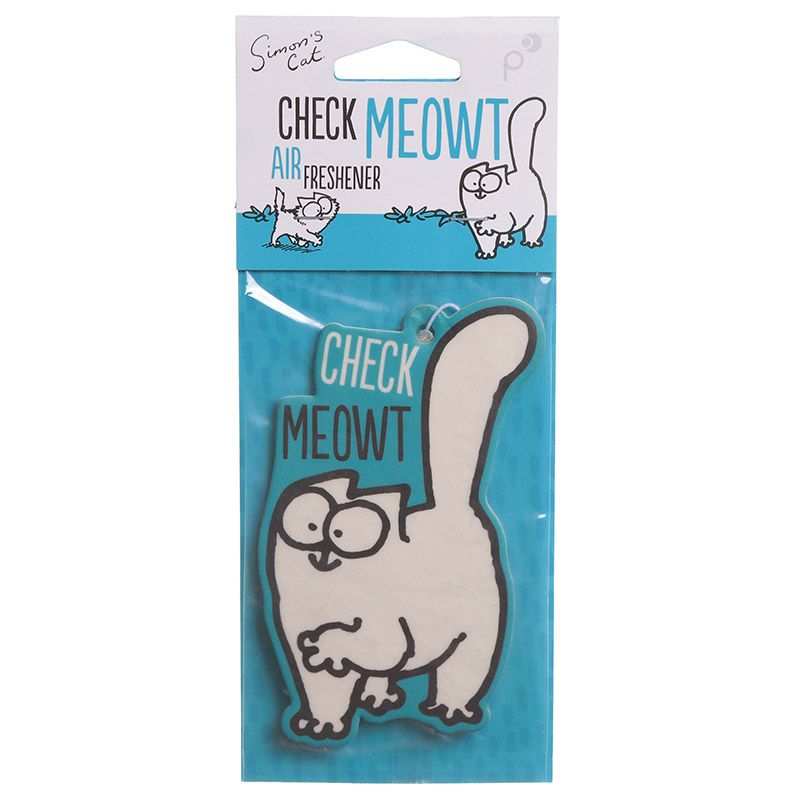 Simon's Cat Check Meowt Air Freshener