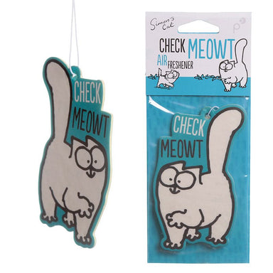 Simon's Cat Check Meowt Air Freshener