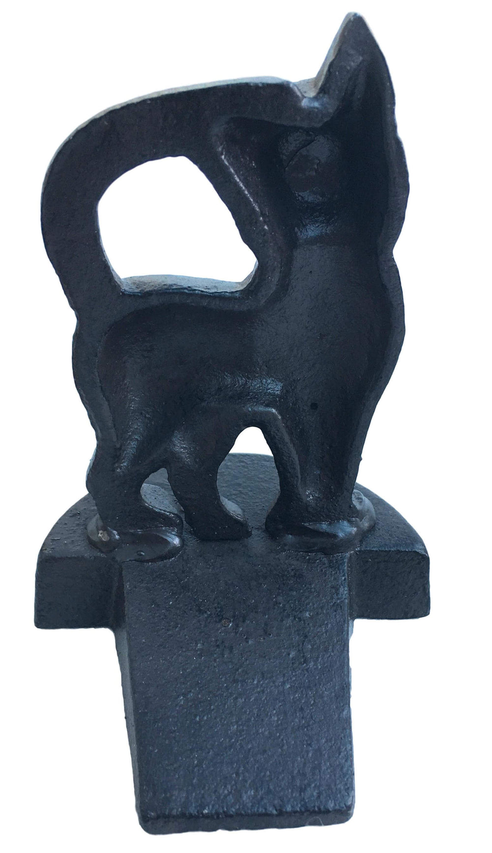 Cat Figure Cast Iron Door Stop Wedge