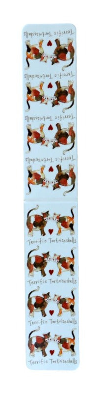 Terrific Tortoiseshells Cat Bookmark