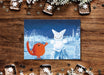 Cat Themed Christmas Card 'Charlie and the Snowcat' Cat Christmas Card