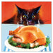 Denise Laurent Christmas Cat Greeting Card 'Temptation' Christmas Cat Greeting Card