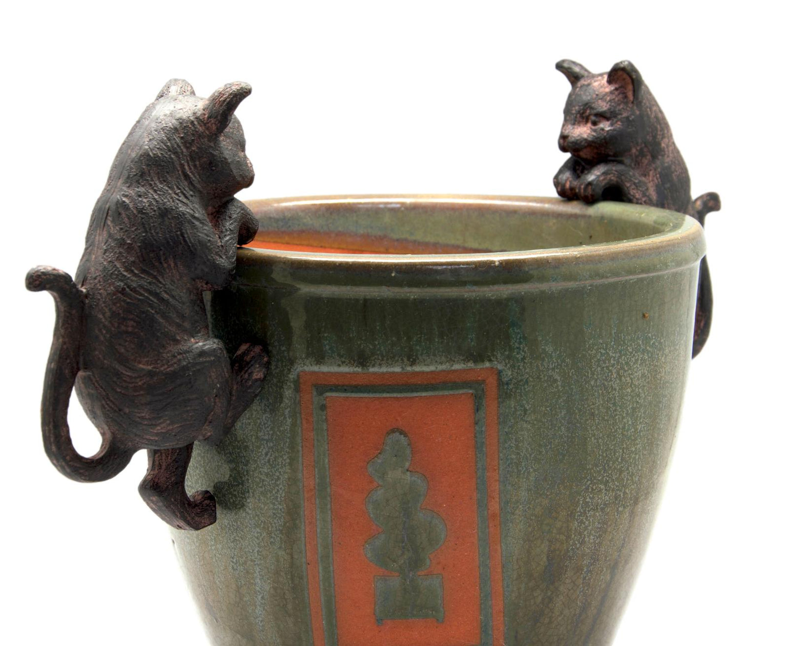 Pair of Cat Pot Hangers