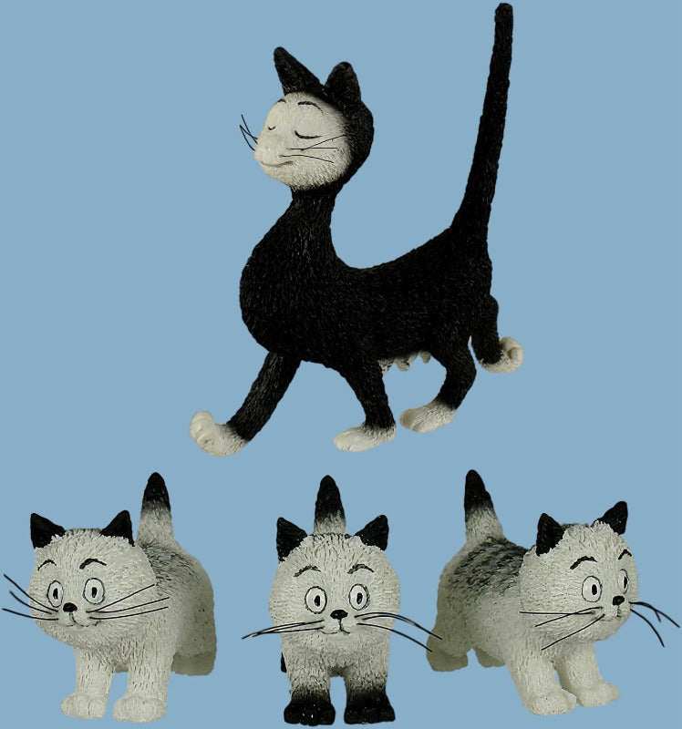 Dubout Cats - The Walk Cat Figurine