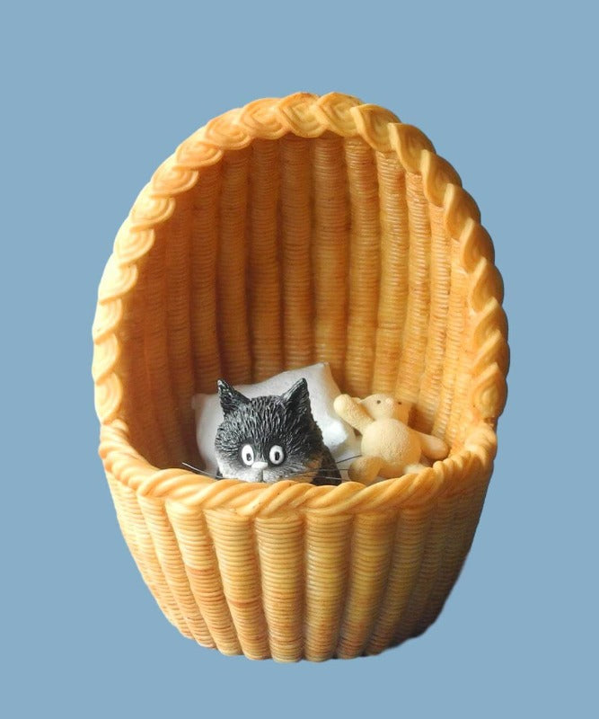 Dubout Cats - Cosy Nest Cat Figurine