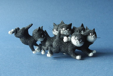 Dubout Cats - Playtime Cat Figurine