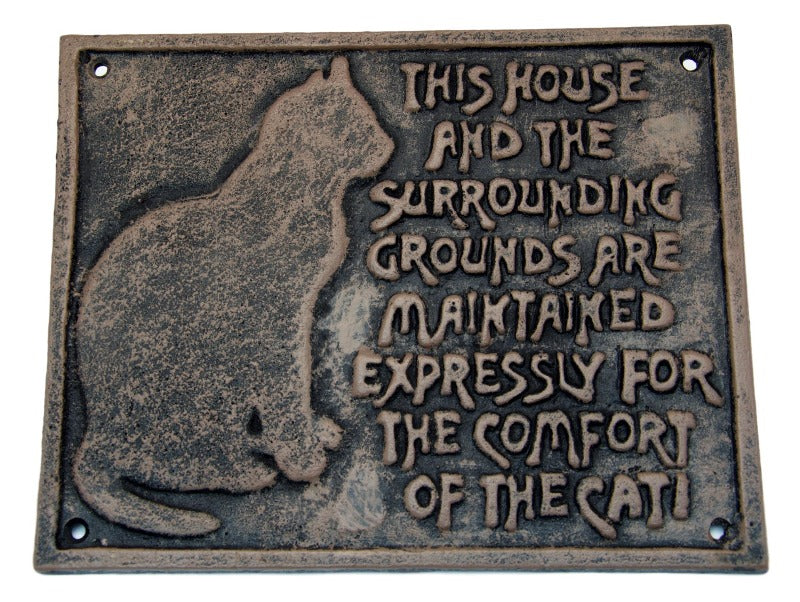This House Cast Iron Hanging Plaque