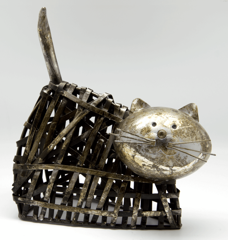 High Quality Metal Cat Statue