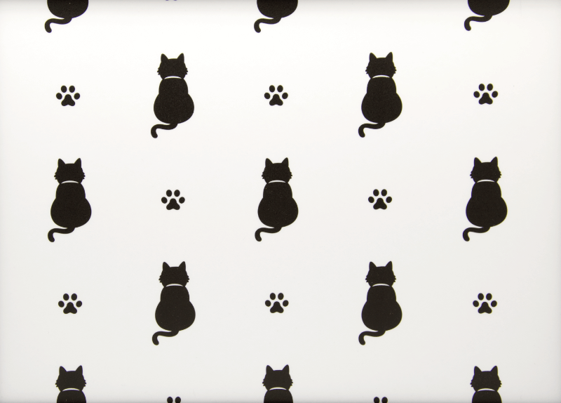 Kitten Paw Black Cat Lap Tray by Fabulous Felines