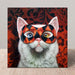 Enigma by Lucia Heffernan Cat Greeting Card