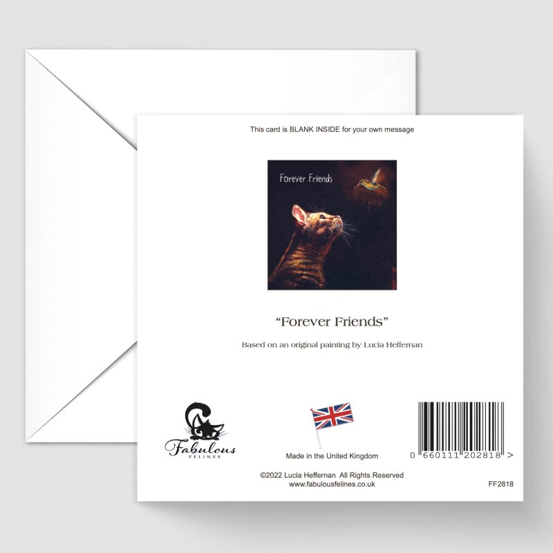 Forever Friends by Lucia Heffernan Cat Greeting Card