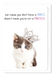 Cat Themed Greeting Card 'Beautiful Princess' Cat Greeting Card