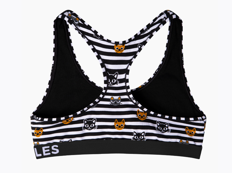 Cats and Stripes Bralette