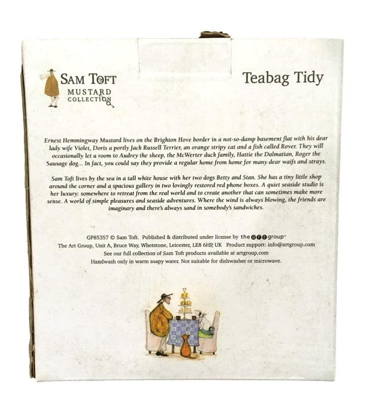 Sam Toft Tea for Two Tea Bag Tidy Spoon Rest
