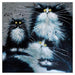 Kim Haskins Cat Themed Greeting Card 'Furever Family' Cat Greeting Card
