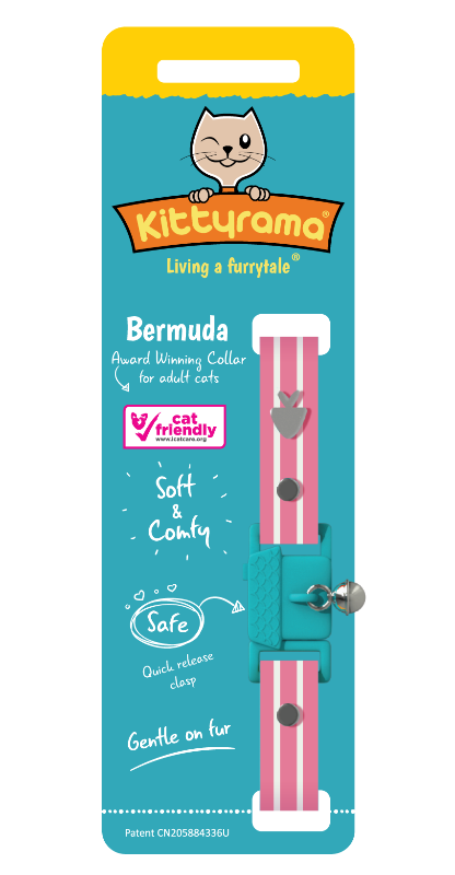 Kittyrama Bermuda Silicone Hypoallergenic Collar