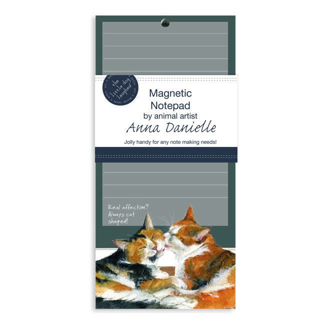 Real Affection? Always Cat Shaped Magnetic Notepad by Anna Danielle