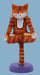 Funny Cat Ornament 9 Lives Chatkra Ginger Cat Figurine