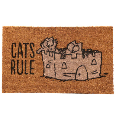 Simon's Cat Cat's Rule Coir Door Mat