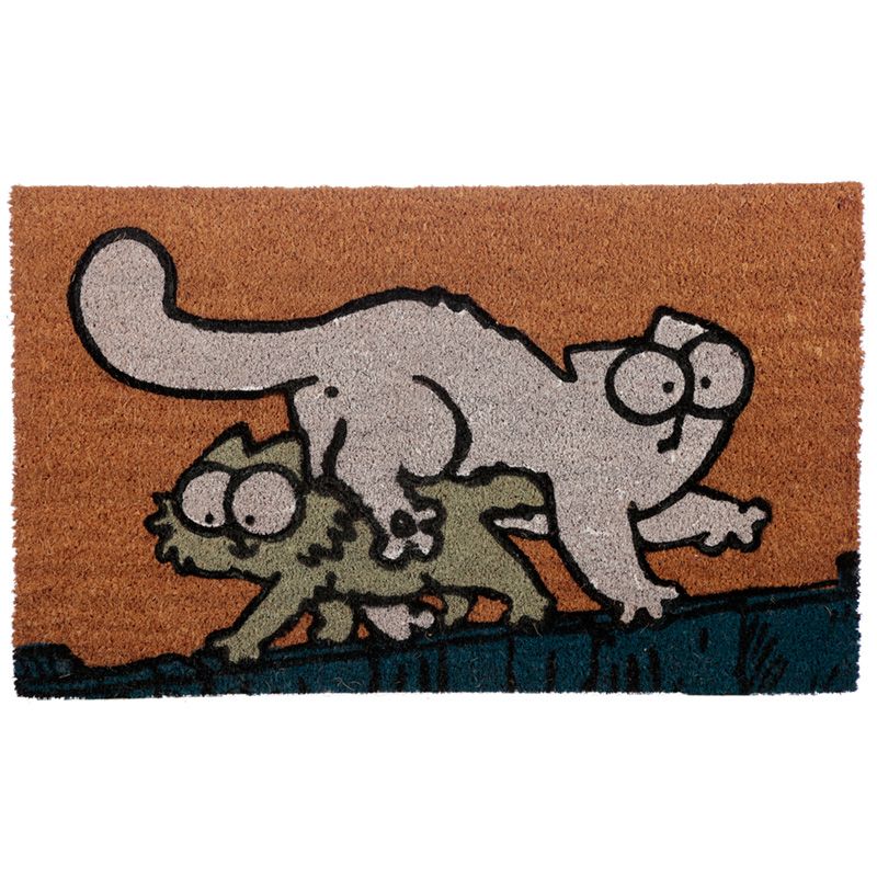 Simon's Cat, Cat & Kitten Coir Door Mat