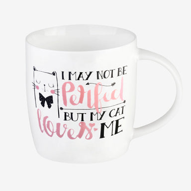 Buongiorno Mug - I May Not be Perfect But My Cat Loves Me