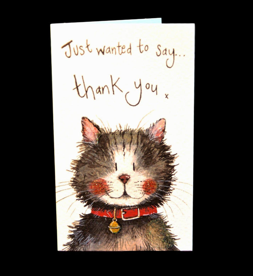 Klaus Cat Pack of 5 Thank You Cards