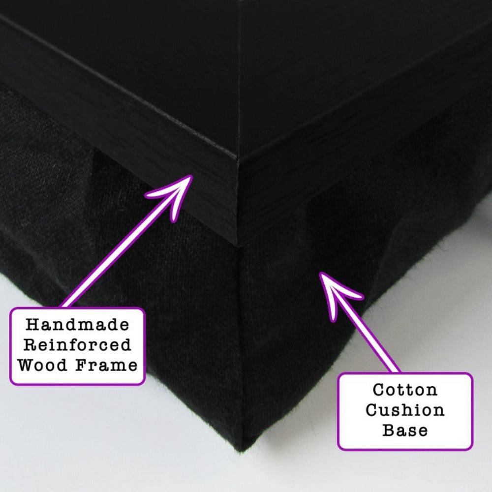 Kitten Paw Black Cat Lap Tray by Fabulous Felines