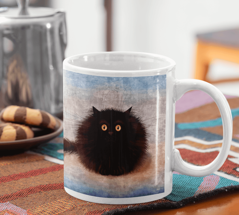 Oreo Black Cat Mug