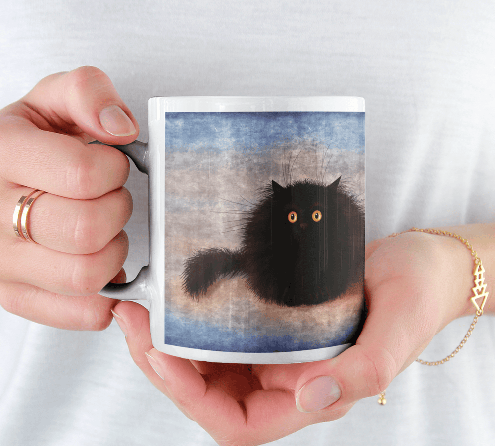 Oreo Black Cat Mug