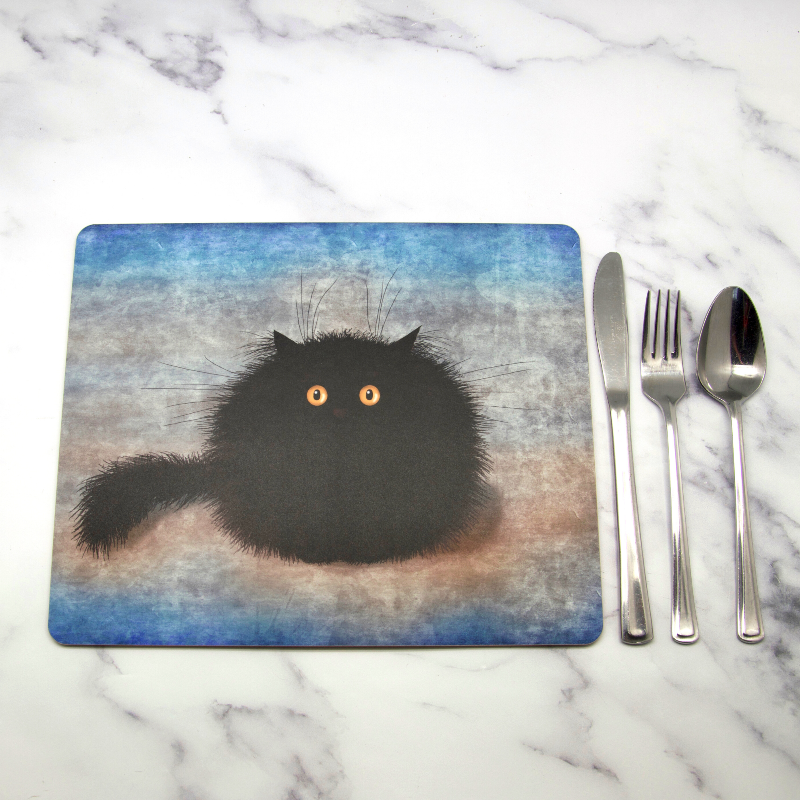 Oreo Black Cat Placemats Set of 2