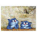 'Not Again' Funny Cat Greeting Card by Rina Zeniuk