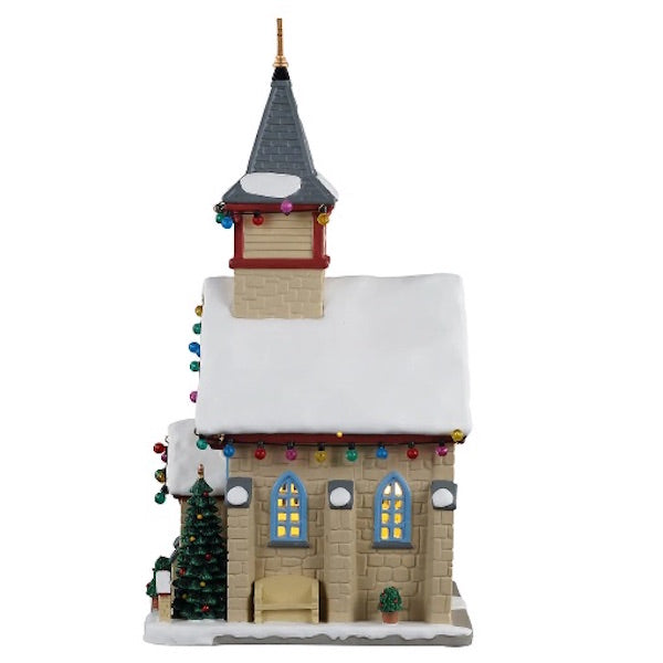 Lemax Christmas Village St Bernard Chapel #15750