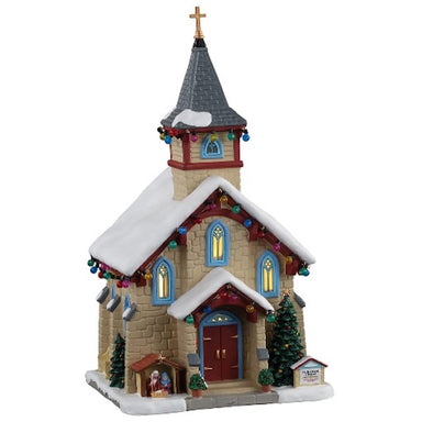 Lemax Christmas Village St Bernard Chapel #15750
