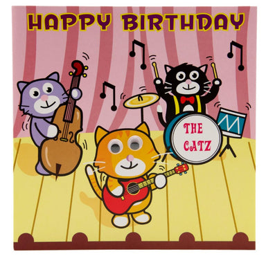 'The Catz' Cat Birthday Card