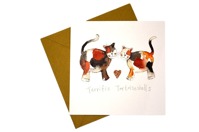Terrific Tortoisehells Greeting Card