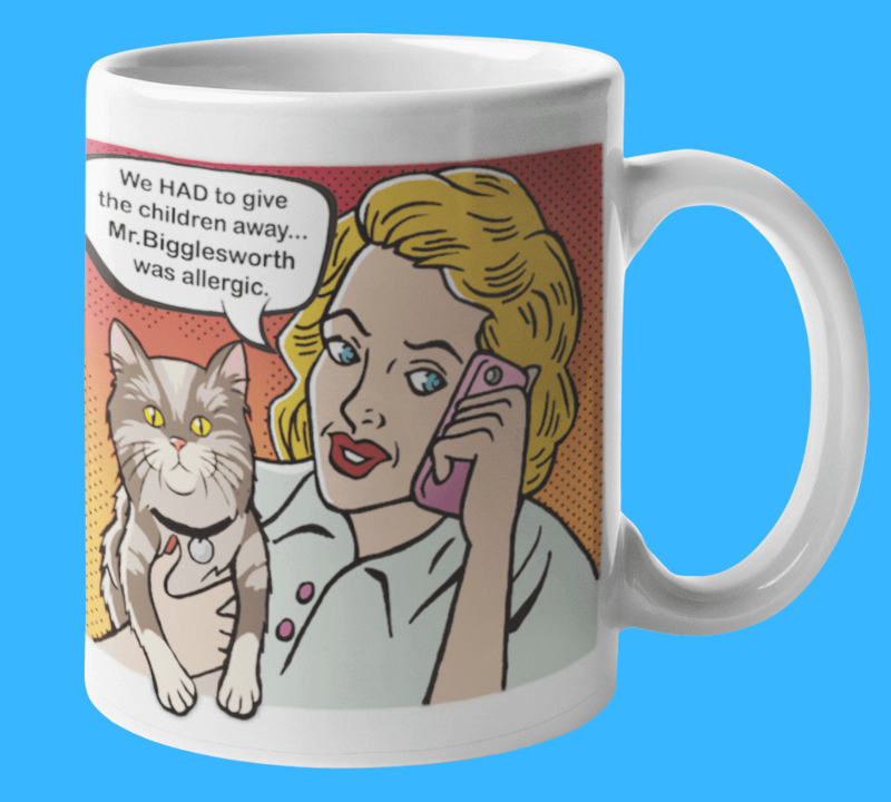 Mr Bigglesworth Cat Mug
