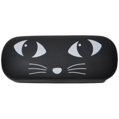 Black Cat Design Hard Glasses Case
