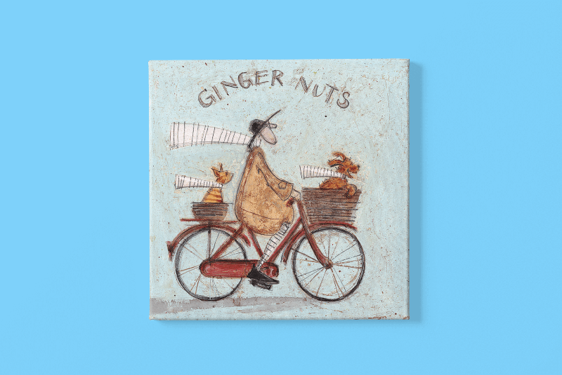 Sam Toft Ginger Nuts Canvas Print 30x30cm