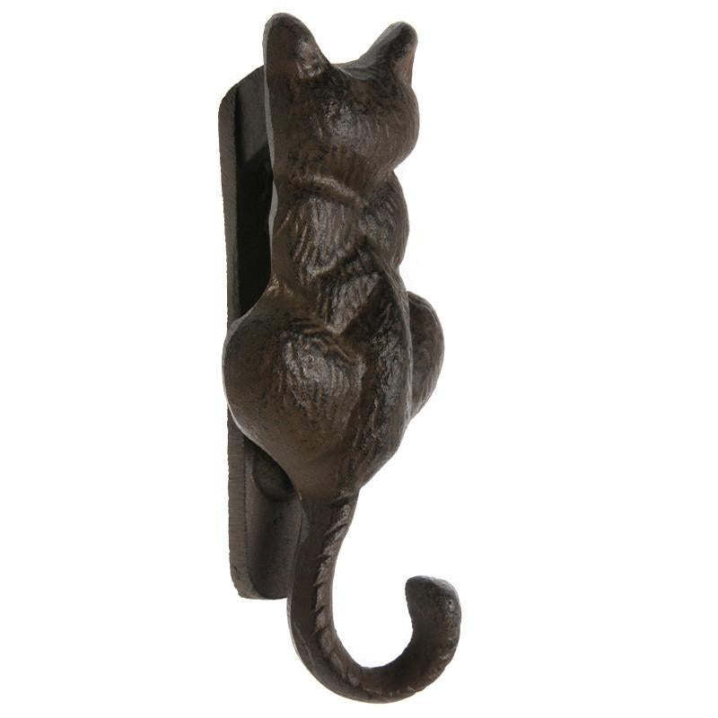Cat Figure Cast Iron Door Knocker
