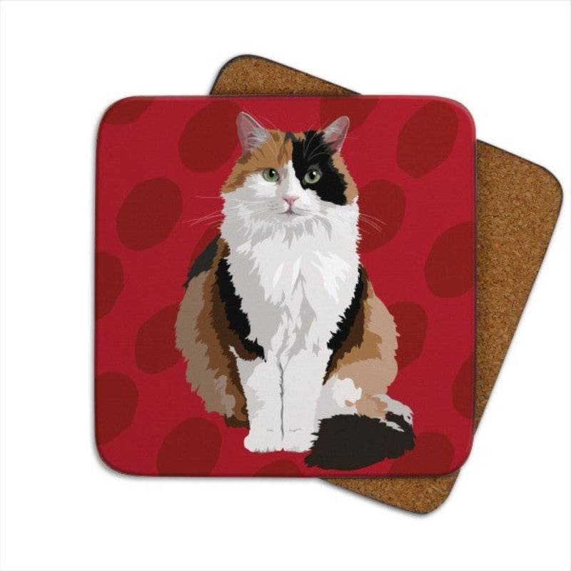 Tortoiseshell Cat Coasters