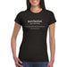 purrfection Cat Lady T-shirt (Black)