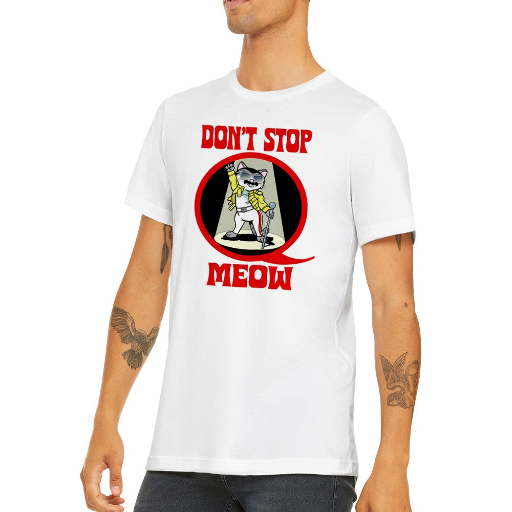 Don't Stop Meow Premium Unisex Crewneck T-shirt